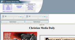 Desktop Screenshot of christianmediadaily.com
